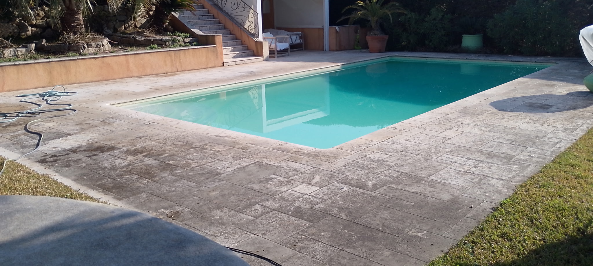 Dallage Fontainebleau - Avant